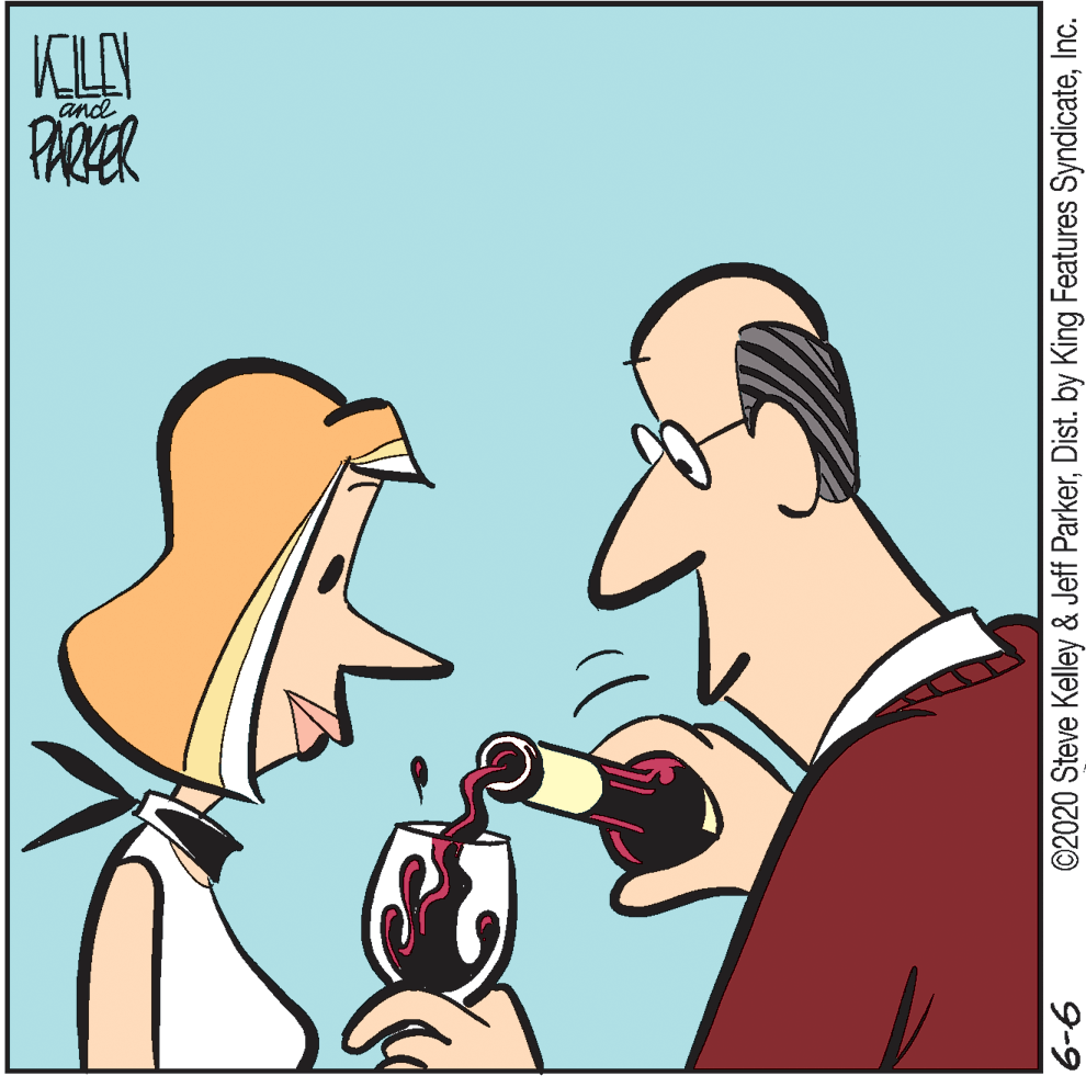 Love OCR: PARER ©2020 Steve Kelley & Jeff ParkerInc. 9-9 PARER ©2020 Steve Kelley & Jeff ParkerDist. by King Features SyndicateInc. 9-9
