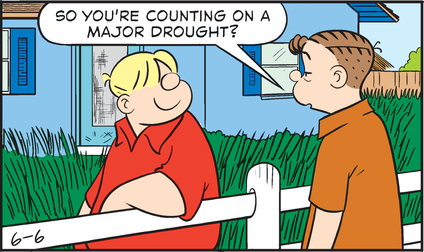Finger OCR: SO YOU'RE COUNTING ON A MAJOR DROUGHT? 6-6 SO YOU'RE COUNTING ON A MAJOR DROUGHT? 6-6