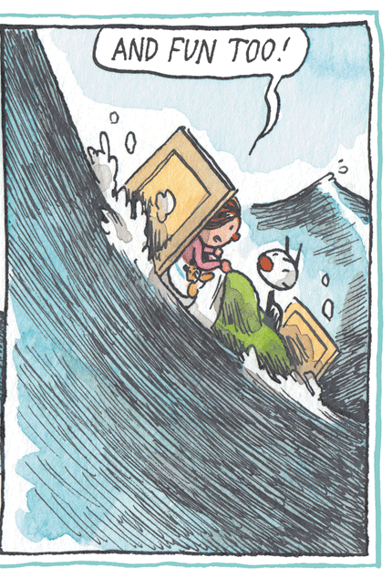 Fictional character OCR: AND FUN TOO! AND FUN TOO!