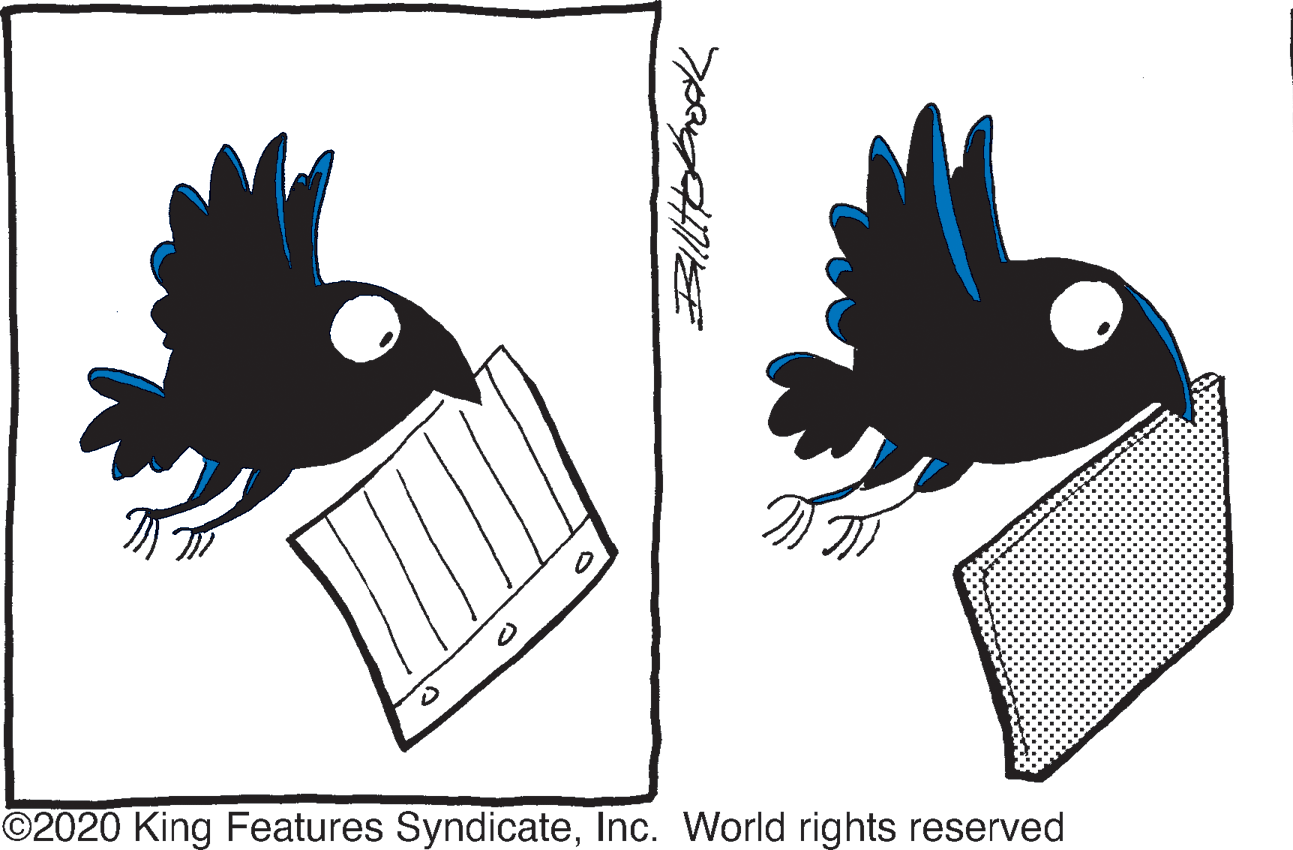 Wing OCR: O2020 King Features SyndicateInc. World rights reserved O2020 King Features SyndicateInc. World rights reserved