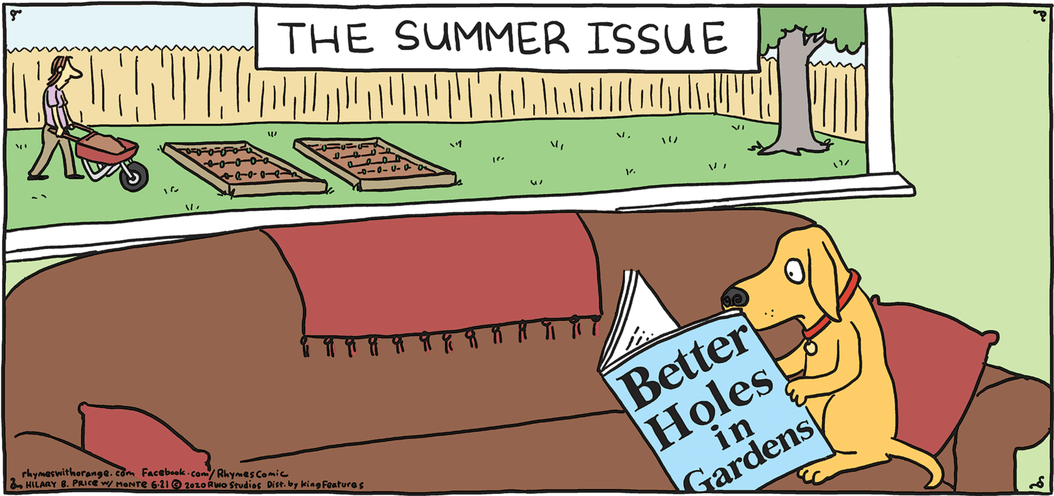 Parallel OCR: THE SUMMER ISSUE PSH Rhymes with Orange Better Holes in Gardens by HIL ARY B. PRICE yterange. Faeeb con/ Rhywas Canic THE SUMMER ISSUE PSH Rhymes with Orange Better Holes in Gardens by HIL ARY B. PRICE yterange. Faeeb con/ Rhywas Canic