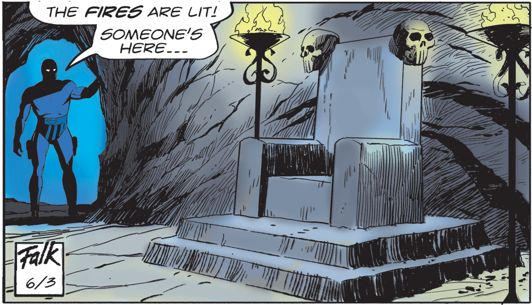 Fiction OCR: THE FIRES ARE LIT! SOMEONE'S HERE... Falk 6/3 THE FIRES ARE LIT! SOMEONE'S HERE... Falk 6/3