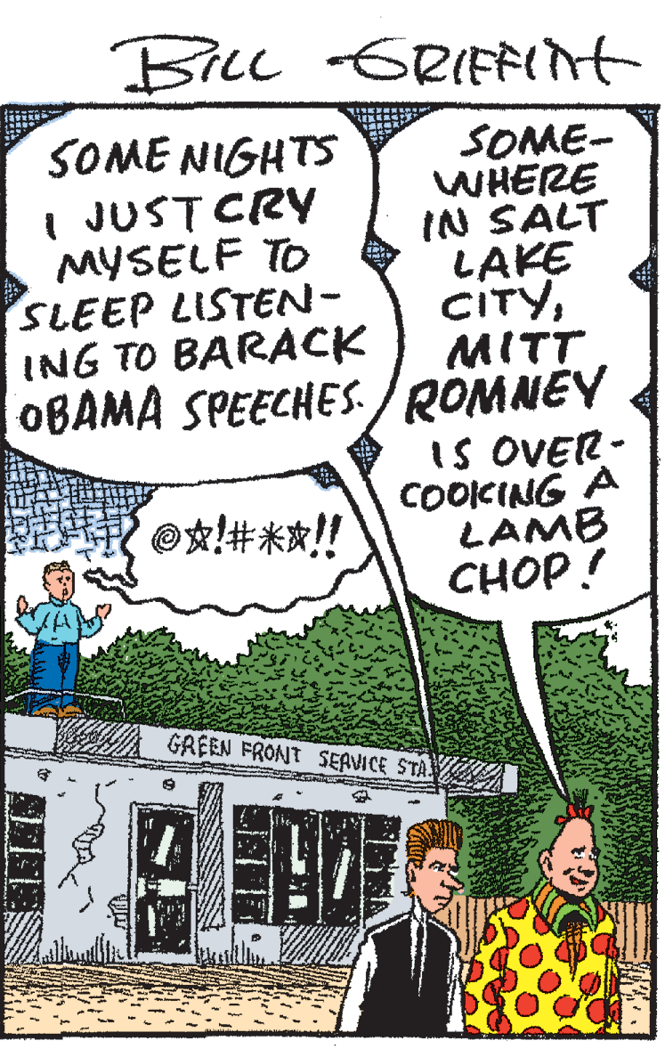 Suit OCR: BiLL GRIFInt SOME NIGHTS I JUSTCRY MYSELF TO SLEEP LISTEN- ING TO BARACK SOME- WHERE IN SALT LAKE CITYMITT OBAMA SPEECHES-/ROMNEV IS OVER- COOKING A LAMB CHOP! ?????! GAEEN FRONT SEAVICE STA BiLL GRIFInt SOME NIGHTS I JUSTCRY MYSELF TO SLEEP LISTEN- ING TO BARACK SOME- WHERE IN SALT LAKE CITYMITT OBAMA SPEECHES-/ROMNEV IS OVER- COOKING A LAMB CHOP! ? ? ? ? ? ! GAEEN FRONT SEAVICE STA