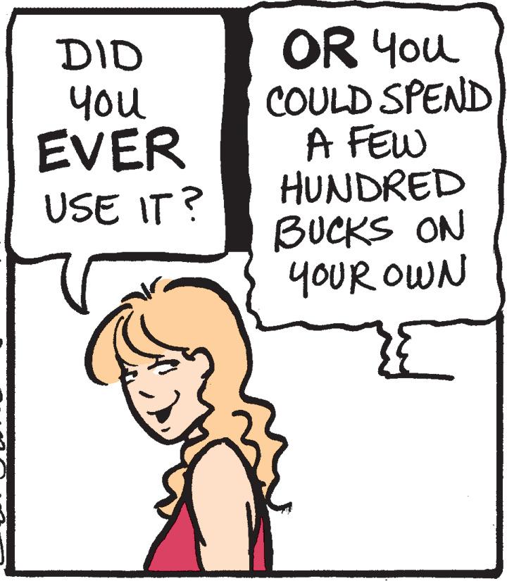 Fiction OCR: OR You COULD SPEND A FEW HUNDRED BUCKS ON YOUR OWN DID you EVER USE IT? OR You COULD SPEND A FEW HUNDRED BUCKS ON YOUR OWN DID you EVER USE IT?