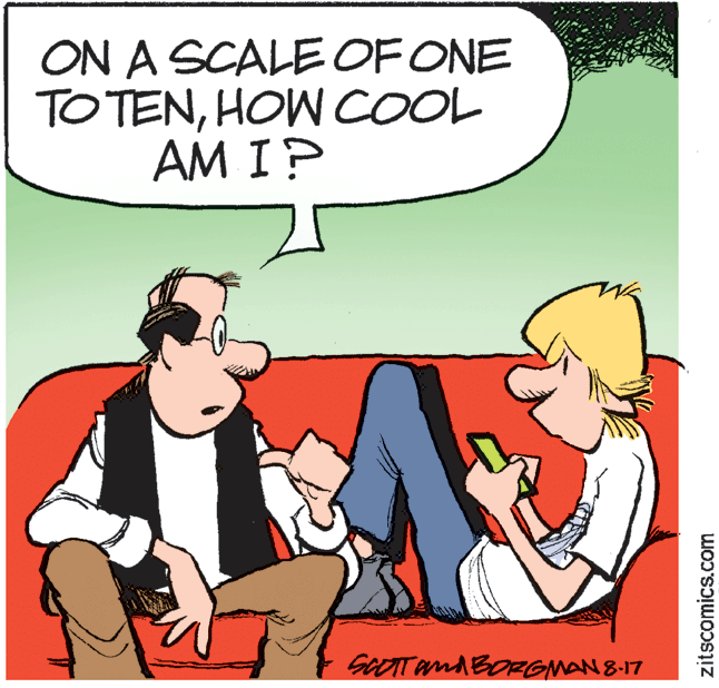Comic book OCR: ON A SCALE OF ONE TO TENHOW COOL AM I? GOOTTanABOEGNAN 8-17 zitscomics.com ON A SCALE OF ONE TO TENHOW COOL AM I? GOOTTanABOEGNAN 8-17 zitscomics.com