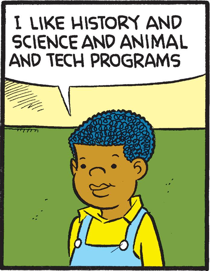 Jaw OCR: I LIKE HISTORY AND SCIENCE AND ANIMAL AND TECH PROGRAMS I LIKE HISTORY AND SCIENCE AND ANIMAL AND TECH PROGRAMS