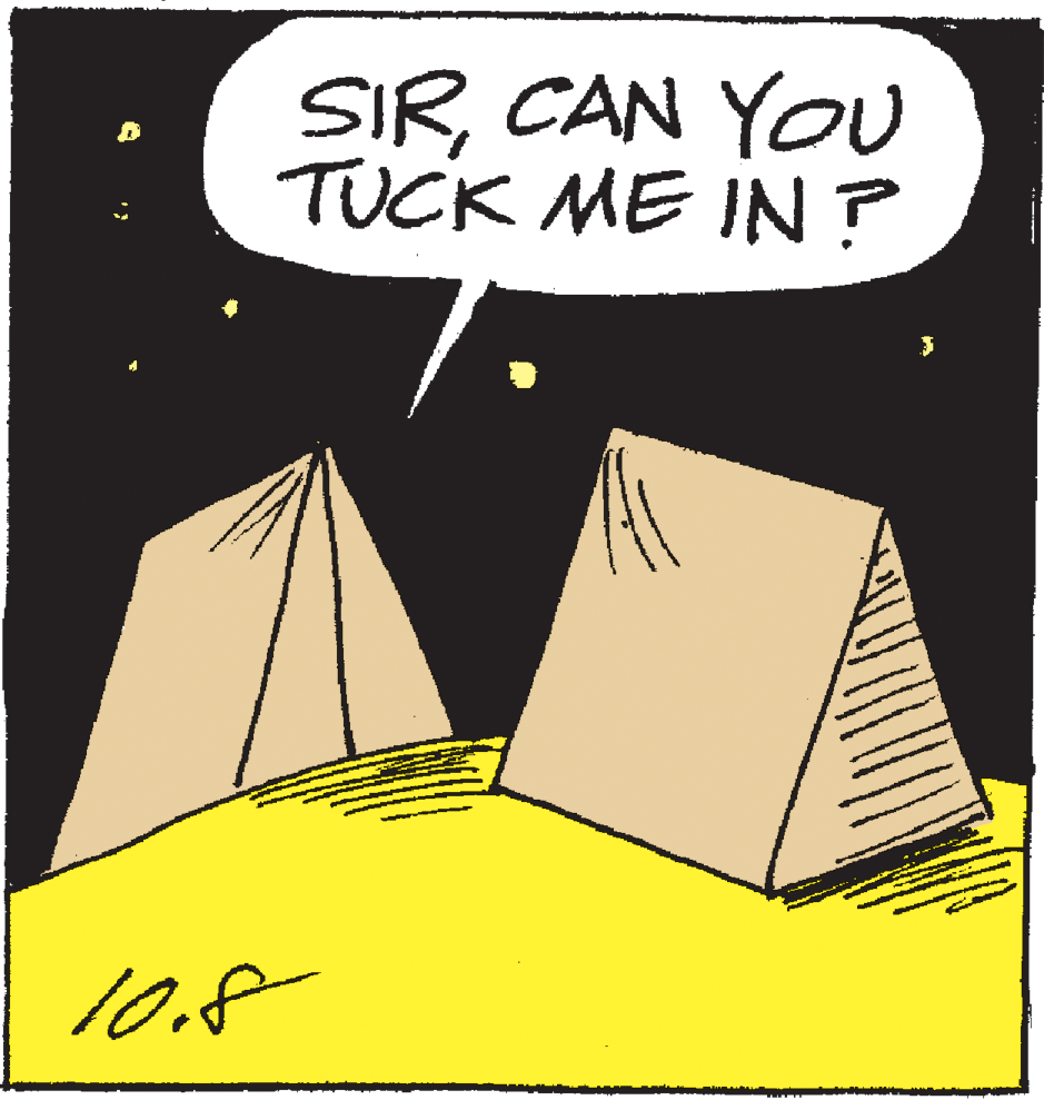 Graphic design OCR: SIRCAN YOU TUCK ME IN ? T. 10.8 SIRCAN YOU TUCK ME IN ? T. 10.8