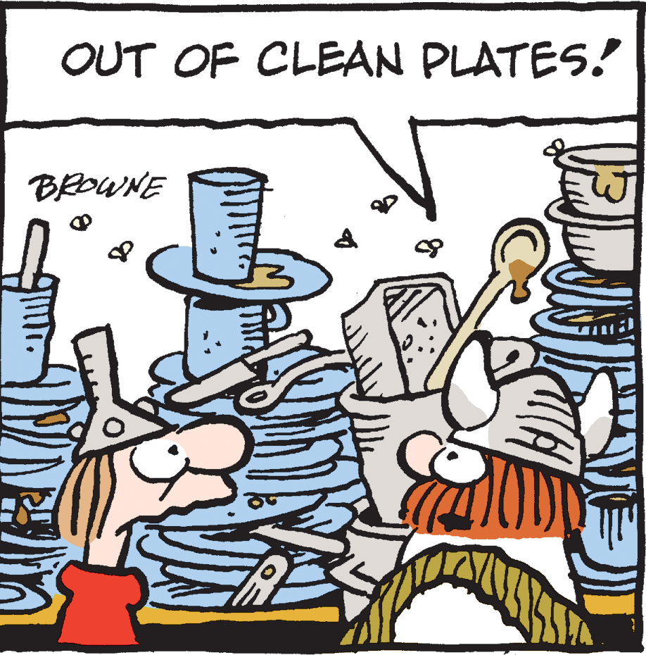 Ink OCR: OUT OF CLEAN PLATES! BROWNE OUT OF CLEAN PLATES! BROWNE