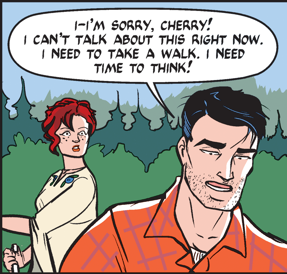 Human OCR: -I'M SORRYCHERRY! I CAN'T TALK ABOUT THIS RIGHT NOW. I NEED TO TAKE A WALK. I NEED TIME TO THINK! -I'M SORRYCHERRY! I CAN'T TALK ABOUT THIS RIGHT NOW. I NEED TO TAKE A WALK. I NEED TIME TO THINK!