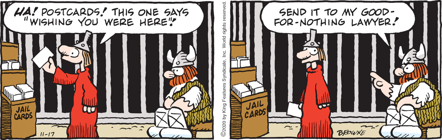 Parallel OCR: HA! POSTCARDS! THIS ONE SAYS "WISHING YOU WERE HERE" SEND IT TO MY GOOD- FOR -NOTHING LAWYER! JAIL CARDS JAIL CARDS I1-17 BEOWNE HA! POSTCARDS! THIS ONE SAYS "WISHING YOU WERE HERE" SEND IT TO MY GOOD- FOR -NOTHING LAWYER! JAIL CARDS JAIL CARDS I1-17 BEOWNE