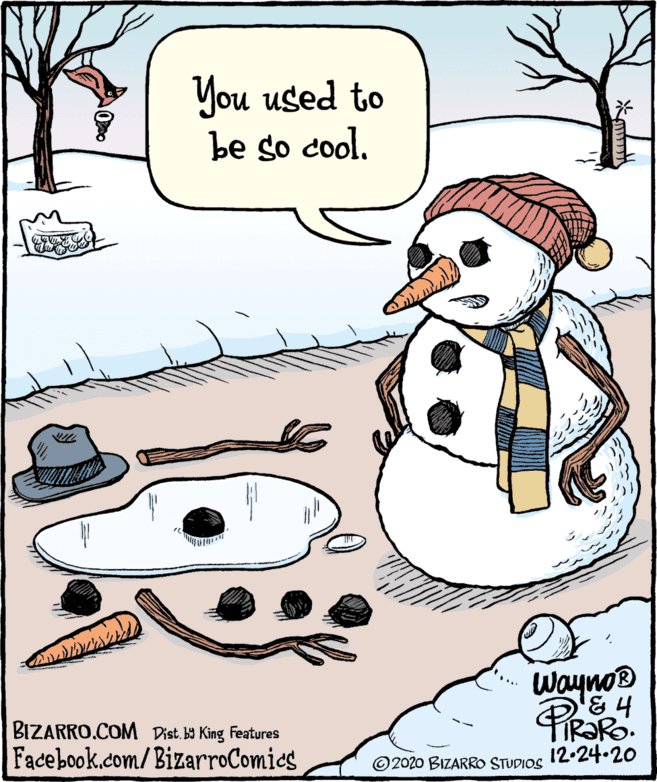 Event OCR: You used to be so cool. Wayno® TIR?RO. 12-24-20 BIZARRO.COM Dist. b9 King Features Facebook.com/BizarroComics ©2020 BIZARRO STUDIOS ? You used to be so cool. Wayno® TIR?RO. 12-24-20 BIZARRO.COM Dist. b9 King Features Facebook.com/BizarroComics ©2020 BIZARRO STUDIOS ?