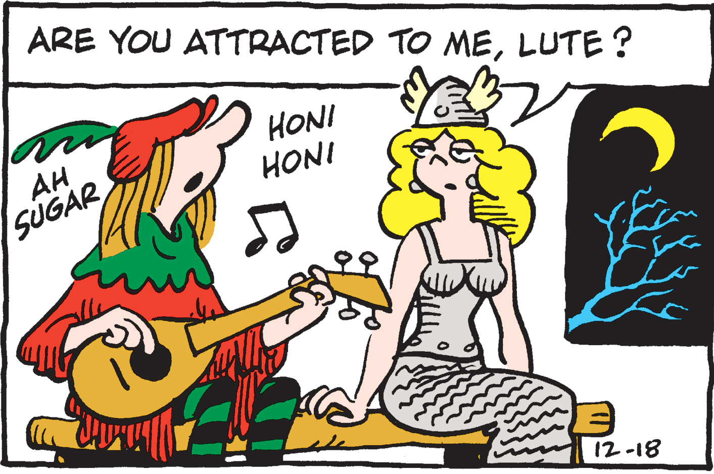 Humour OCR: ARE YOU ATTRACTED TO MELUTE ? AH SUGAR HONI HONI 12-18 ARE YOU ATTRACTED TO MELUTE ? AH SUGAR HONI HONI 12-18