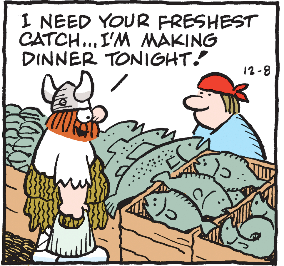 Fiction OCR: I NEED YOUR FRESHEST CATCH... I'M MAKING DINNER TONIGHT! 12-8 I NEED YOUR FRESHEST CATCH... I'M MAKING DINNER TONIGHT! 12-8