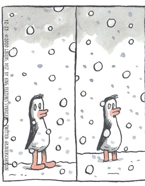 Line OCR: 12-23 2020 LINIERSDIST. BY KING FEATURES SYNDICATE WITTER: @LINIERSCARTOON 12-23 2020 LINIERSDIST. BY KING FEATURES SYNDICATE WITTER: @LINIERSCARTOON
