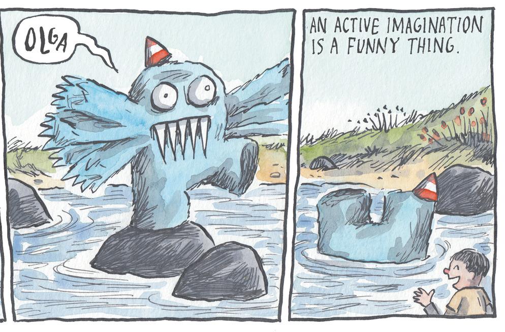 Visual arts OCR: AN ACTIVE IMAGINATION IS A FUNNY THING. WW AN ACTIVE IMAGINATION IS A FUNNY THING. WW