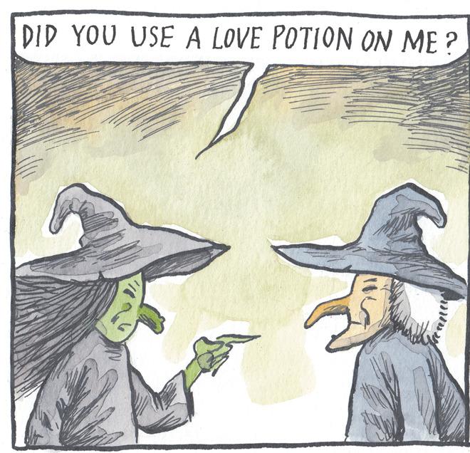 Paper OCR: DID YOU USE A LOVE POTION ON ME ? DID YOU USE A LOVE POTION ON ME ?