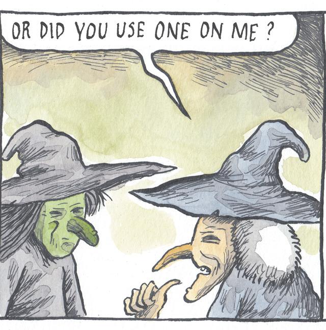 Fiction OCR: OR DID YOU USE ONE ON ME ? OR DID YOU USE ONE ON ME ?