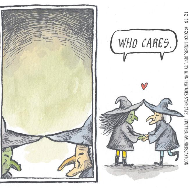 Slope OCR: WHO CARES. 12-30 © 2020 LINIERSTWITTER: CLINIERSCARTOON WHO CARES. 12-30 © 2020 LINIERSDIST. BY KING FEATURES SYNDICATETWITTER: CLINIERSCARTOON