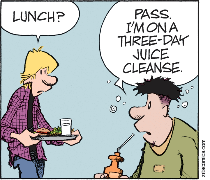 Mammal OCR: PASS. I'MONA THREE-DAY JUICE CLEANSE. LUNCH? zitscomics.com PASS. I'MONA THREE-DAY JUICE CLEANSE. LUNCH? zitscomics.com