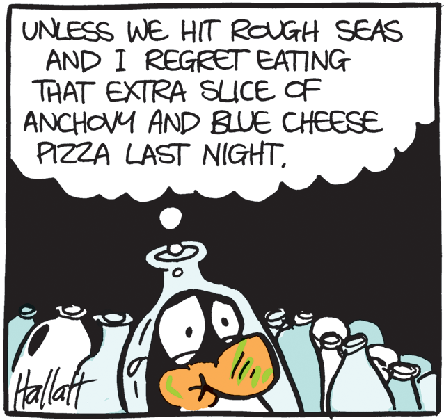 Happy OCR: UNLESS WE HIT ROUGH SEAS AND I REGRET EATING THAT EXTRA SUCE OF ANCHOVY AND BUE CHEESE PIZZA LAST NIGHTHallat UNLESS WE HIT ROUGH SEAS AND I REGRET EATING THAT EXTRA SUCE OF ANCHOVY AND BUE CHEESE PIZZA LAST NIGHT