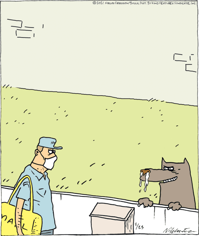 Art OCR: © 2021 NIKLAS ERIKSSON/BULLSING /23 © 2021 NIKLAS ERIKSSON/BULLSDIST. BY KING FEATURES SYNDICATEING /23