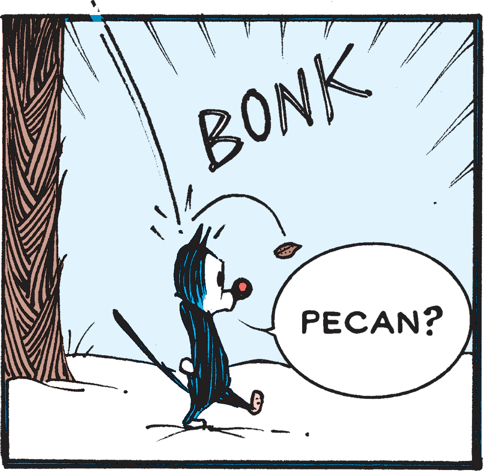 Happy OCR: BONK PECAN? BONK PECAN?