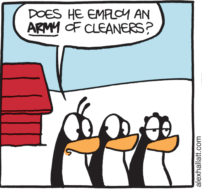 Line OCR: DOES HE EMP04 AN ARMY OF CLEANERS? alexhallatt.com DOES HE EMP04 AN ARMY OF CLEANERS? alexhallatt.com
