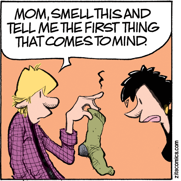 Happy OCR: MOMSMELLTHISAND TELL ME THE FIRST THING THAT COMESTOMIND zitscomics.com MOMSMELLTHISAND TELL ME THE FIRST THING THAT COMESTOMIND zitscomics.com