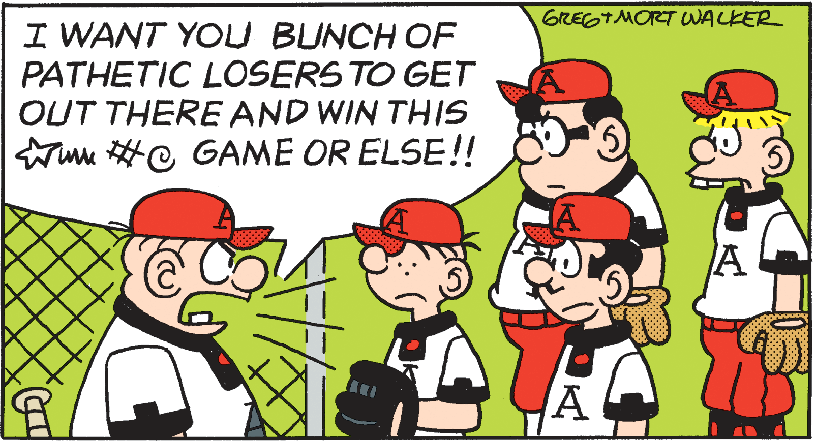 Line OCR: GREGTMORT UWALKER I WANT YOU BUNCH OF PATHETIC LOSERS TO GET OUT THERE AND WIN THIS Www #e GAME OR ELSE!! A GREGTMORT UWALKER I WANT YOU BUNCH OF PATHETIC LOSERS TO GET OUT THERE AND WIN THIS Www #e GAME OR ELSE!! A