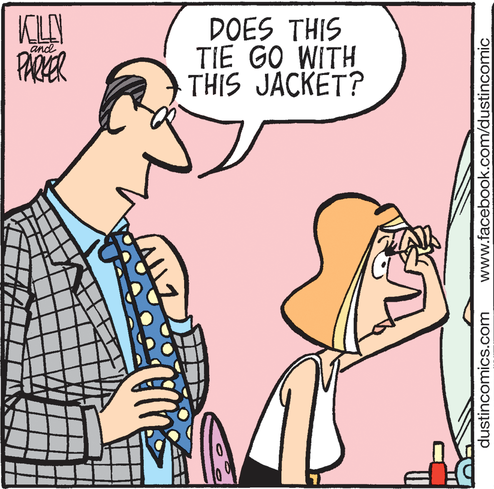 Finger OCR: DOES THIS TIE GO WITH THIS JACKET? and PARER dustincomics.com www.facebook.com/dustincomic DOES THIS TIE GO WITH THIS JACKET? and PARER dustincomics.com www.facebook.com/dustincomic