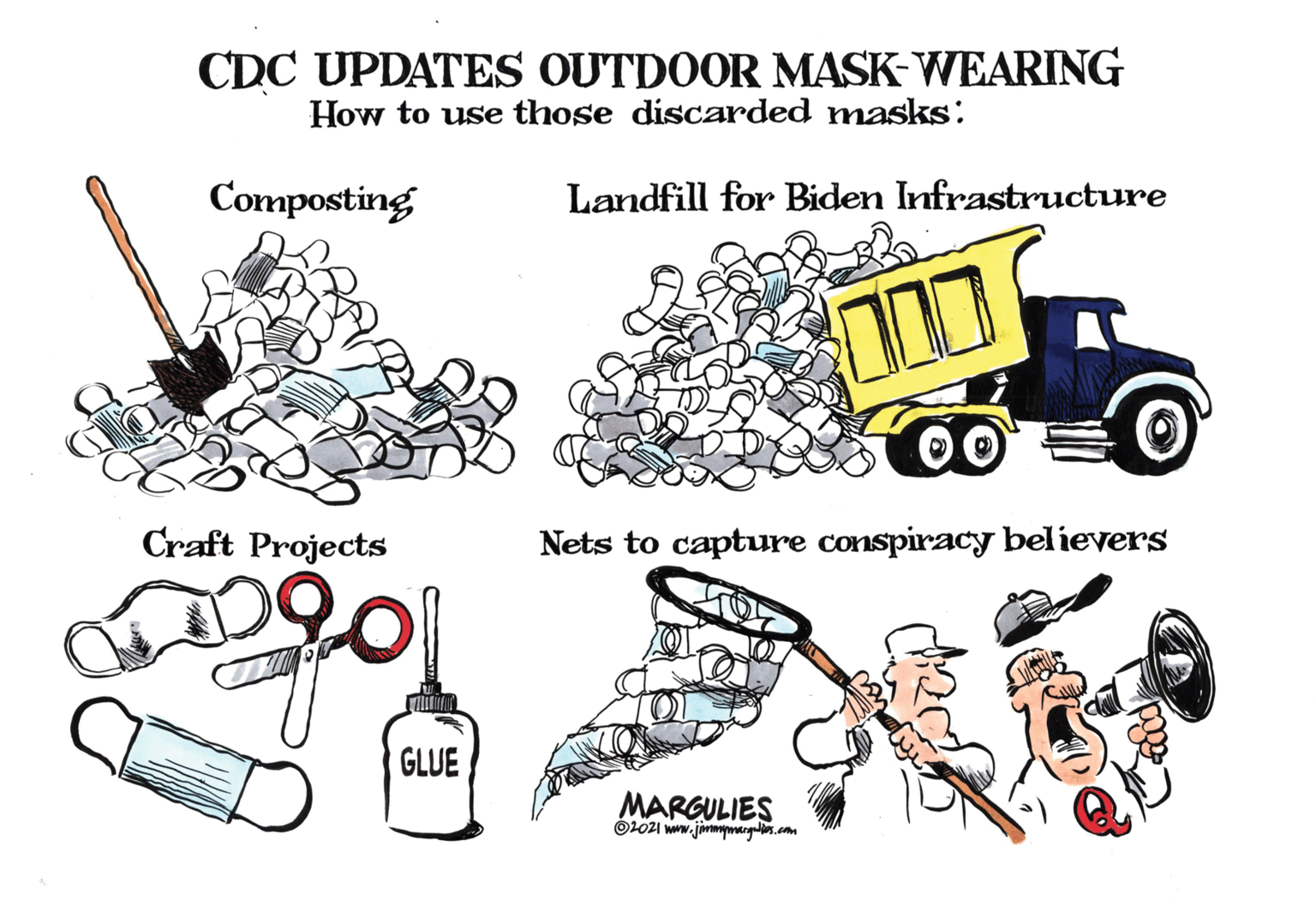 Truck OCR: CDC UPDATES OUTDOOR MASK WEARING How to use those discarded masks: Composting Landfill for Biden Infrastructure 00 Craft Projects Nets to capture conspiracy believers GLUE MARGULIES O1OZI www.jammymangelios.com CDC UPDATES OUTDOOR MASK WEARING How to use those discarded masks: Composting Landfill for Biden Infrastructure 00 Craft Projects Nets to capture conspiracy believers GLUE MARGULIES O1OZI www.jammymangelios.com