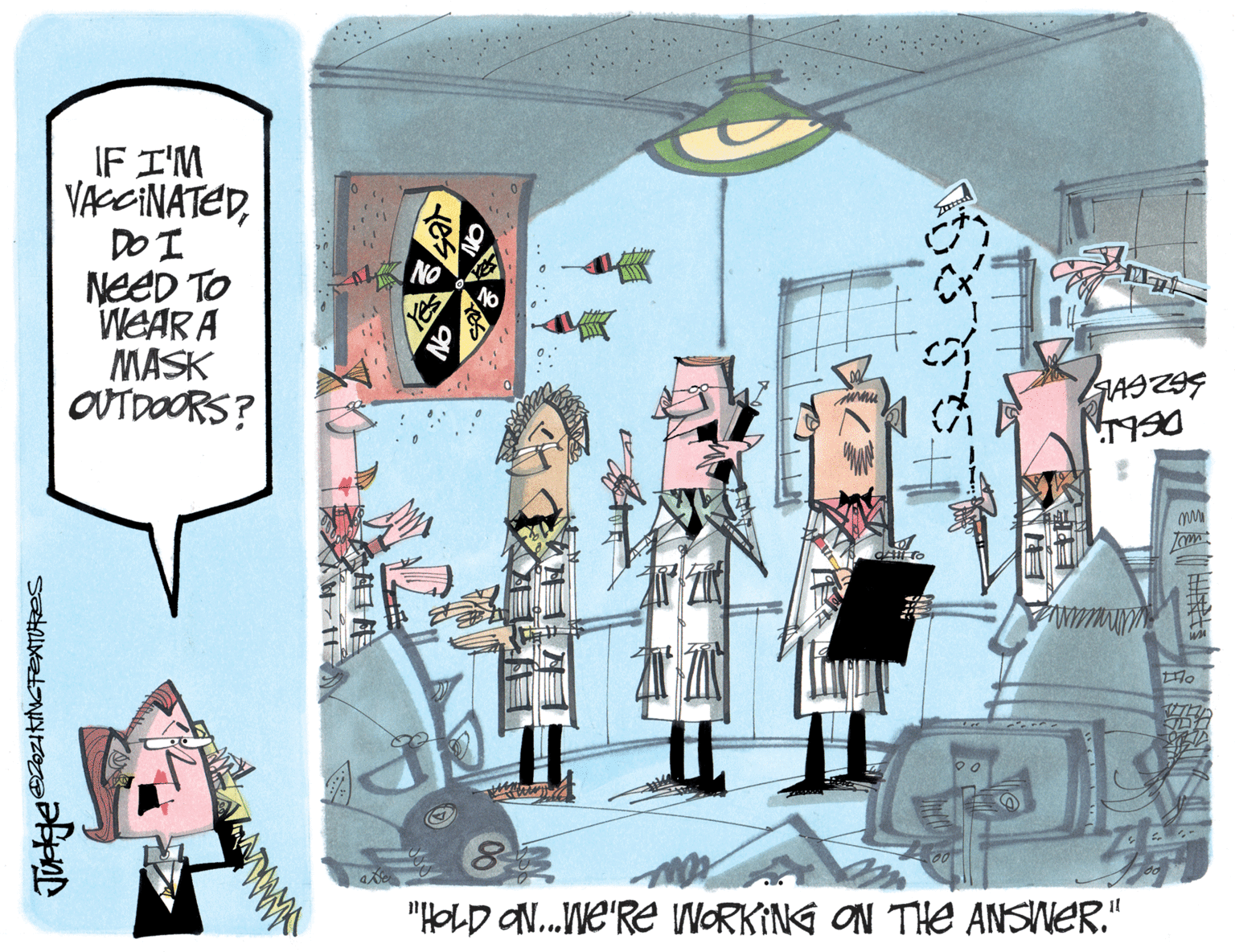 Design OCR: IF I'M VACCINATEDDO I NeeD TO WEAR A MASK OTDOORS? DEL "HOLD ON..WE'RE WORKING ON THE ANSWER." ? IF I'M VACCINATEDDO I NeeD TO WEAR A MASK OTDOORS? DEL "HOLD ON..WE'RE WORKING ON THE ANSWER." ?