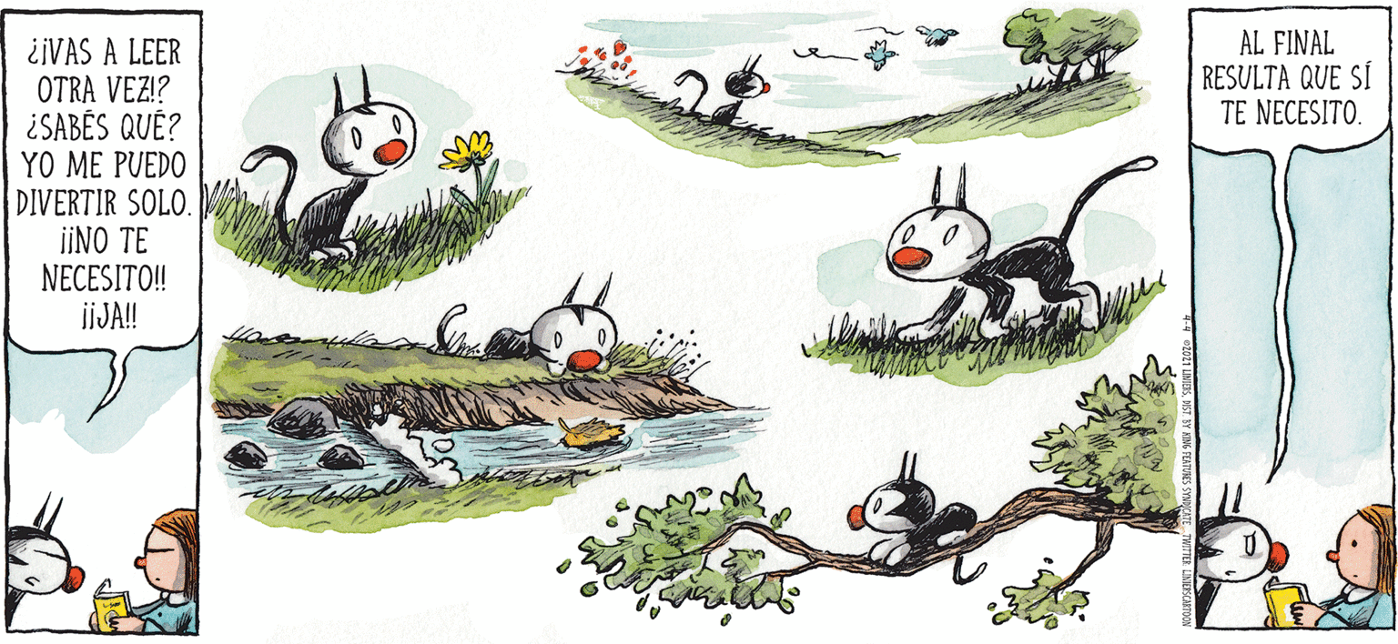 Biome OCR: MACANUDO LINIERS ESABES QUE? ¿iVAS A LEER OTRA VEZ!? AL FINAL RESULTA QUE SÍ TE NECESITO. YO ME PUEDO DIVERTIR SOLO. iiNO TE NECESITO! jiJA! MACANUDO LINIERS ESABES QUE? ¿iVAS A LEER OTRA VEZ!? AL FINAL RESULTA QUE SÍ TE NECESITO. YO ME PUEDO DIVERTIR SOLO. iiNO TE NECESITO! jiJA!