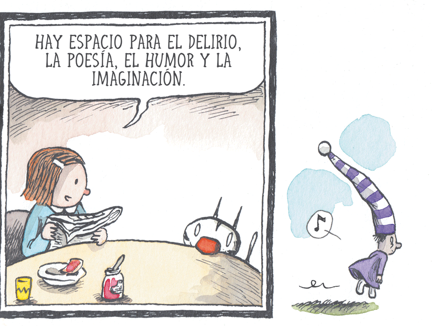 Rectangle OCR: HAY ESPAÇIO PARA EL DELIRIOEL HUMOR Y LA IMAGINACIÓN. HAY ESPAÇIO PARA EL DELIRIOLA POESÍAEL HUMOR Y LA IMAGINACIÓN.