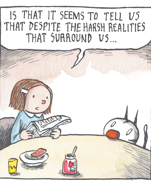 Font OCR: IS THAT IT SEEMS TO TELL US THAT DESPITE THE HARSH REALITIES THAT SURROUND .s.. IS THAT IT SEEMS TO TELL US THAT DESPITE THE HARSH REALITIES THAT SURROUND .s..