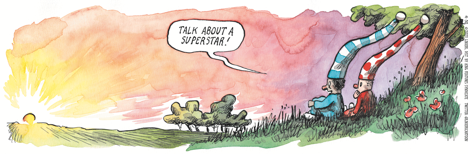 Illustration OCR: TALK ABOUT A SU PERSTAR! TALK ABOUT A SU PERSTAR!
