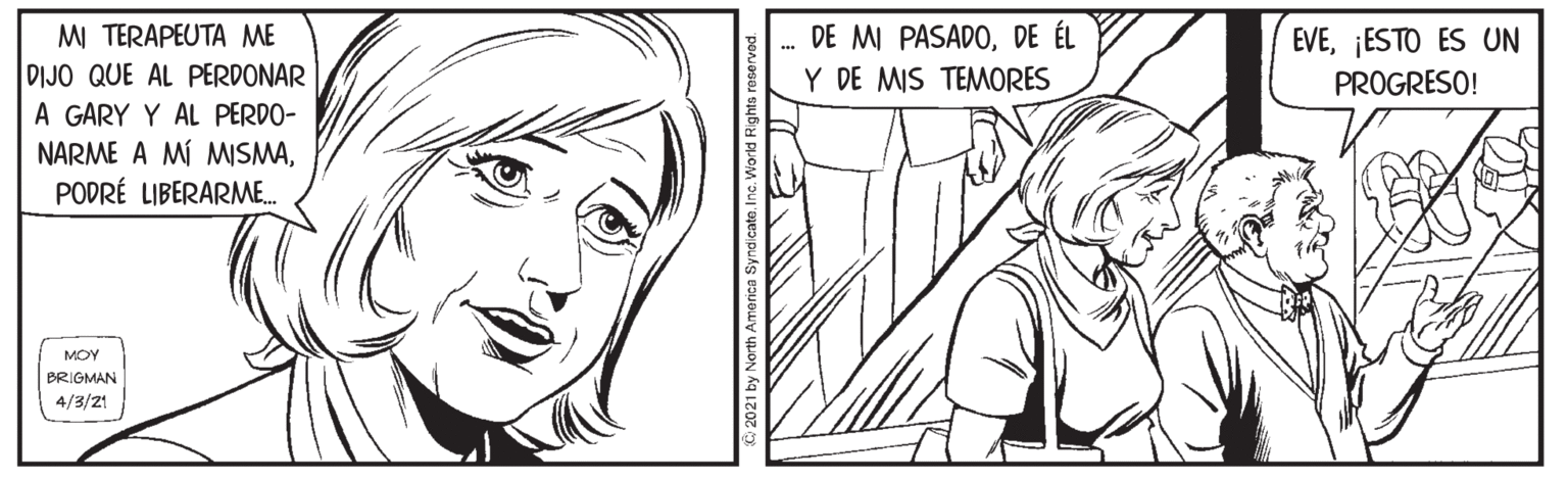 White OCR: MI TERAPEUTA ME DIJO QUE AL PERDONAR DE MI PASADODE ÉL Y DE MIS TEMORES EVE¡ESTO ES UN PROGRESO! A GARY Y AL PERDO- NARME A MÍ MISMAPODRÉ LIBERARME. MOY BRIGMAN 4/3/21 MI TERAPEUTA ME DIJO QUE AL PERDONAR DE MI PASADODE ÉL Y DE MIS TEMORES EVE¡ESTO ES UN PROGRESO! A GARY Y AL PERDO- NARME A MÍ MISMAPODRÉ LIBERARME. MOY BRIGMAN 4/3/21