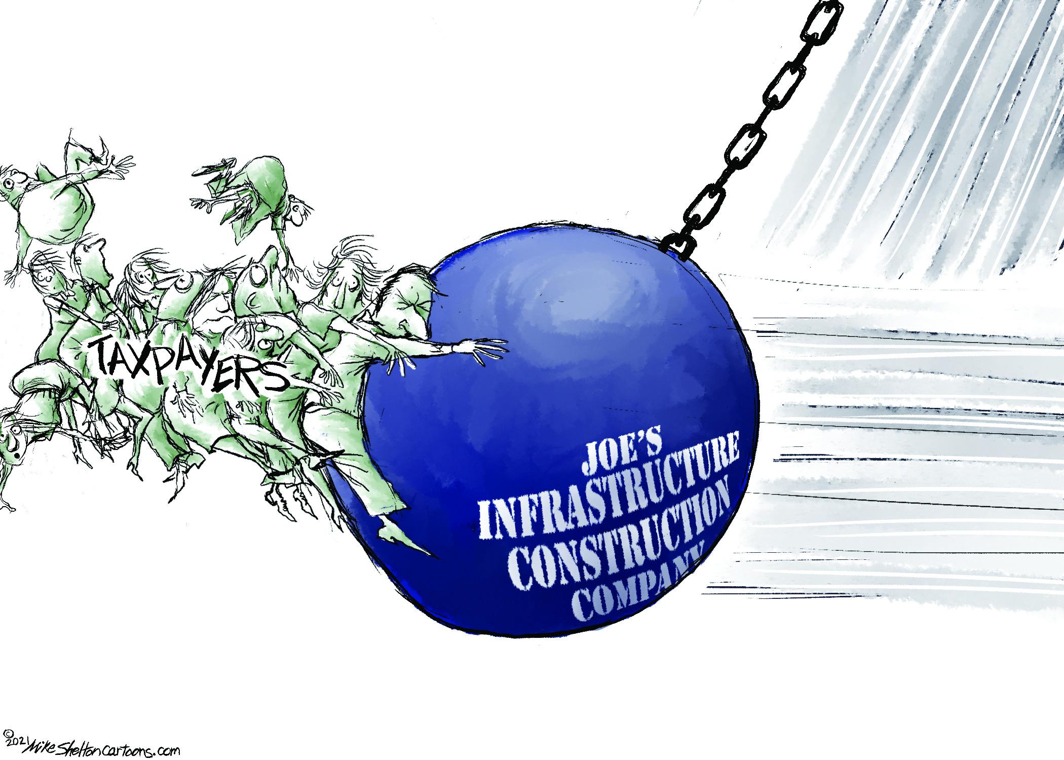 Globe OCR: TAXPAYERS JOE'S INFRASTRUCTURE CONSTRUCTION COMPAN DzyoreStolten cartoors.com TAXPAYERS JOE'S INFRASTRUCTURE CONSTRUCTION COMPAN DzyoreStolten cartoors.com