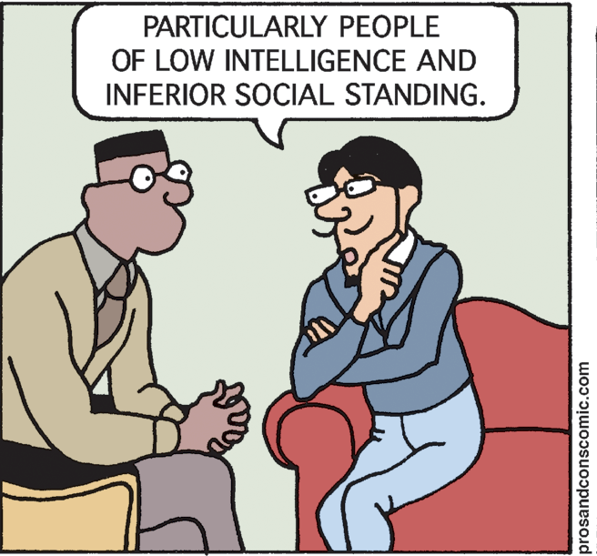 Thumb OCR: PARTICULARLY PEOPLE OF LOW INTELLIGENCE AND INFERIOR SOCIAL STANDING. prosandconscomic.com PARTICULARLY PEOPLE OF LOW INTELLIGENCE AND INFERIOR SOCIAL STANDING. prosandconscomic.com
