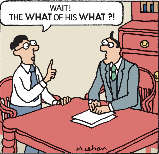 Comfort OCR: WAIT! THE WHAT OF HIS WHAT ?! Meehan WAIT! THE WHAT OF HIS WHAT ?! Meehan