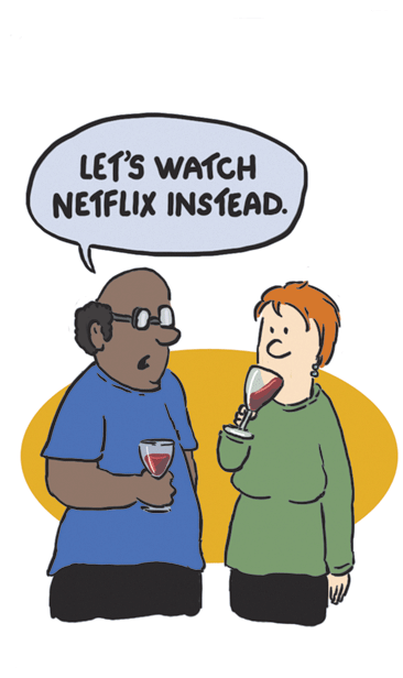 Organism OCR: LET'S WATCH NETFLIX INSTEAD. LET'S WATCH NETFLIX INSTEAD.