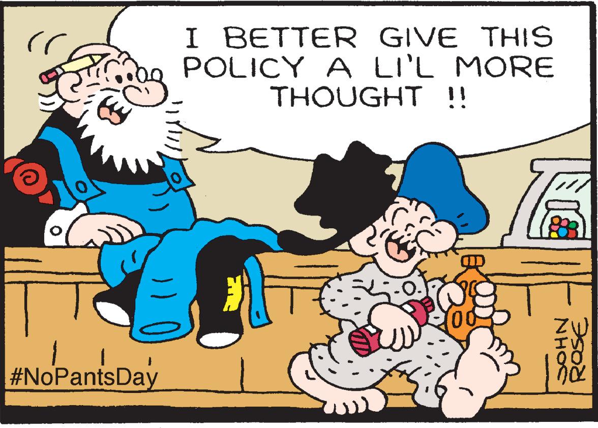 Art OCR: I BETTER GIVE THIS POLICY A LI'L MORE THOUGHT !! ? 00 #NoPantsDay NHO ROSE I BETTER GIVE THIS POLICY A LI'L MORE THOUGHT !! ? 00 #NoPantsDay NHO ROSE