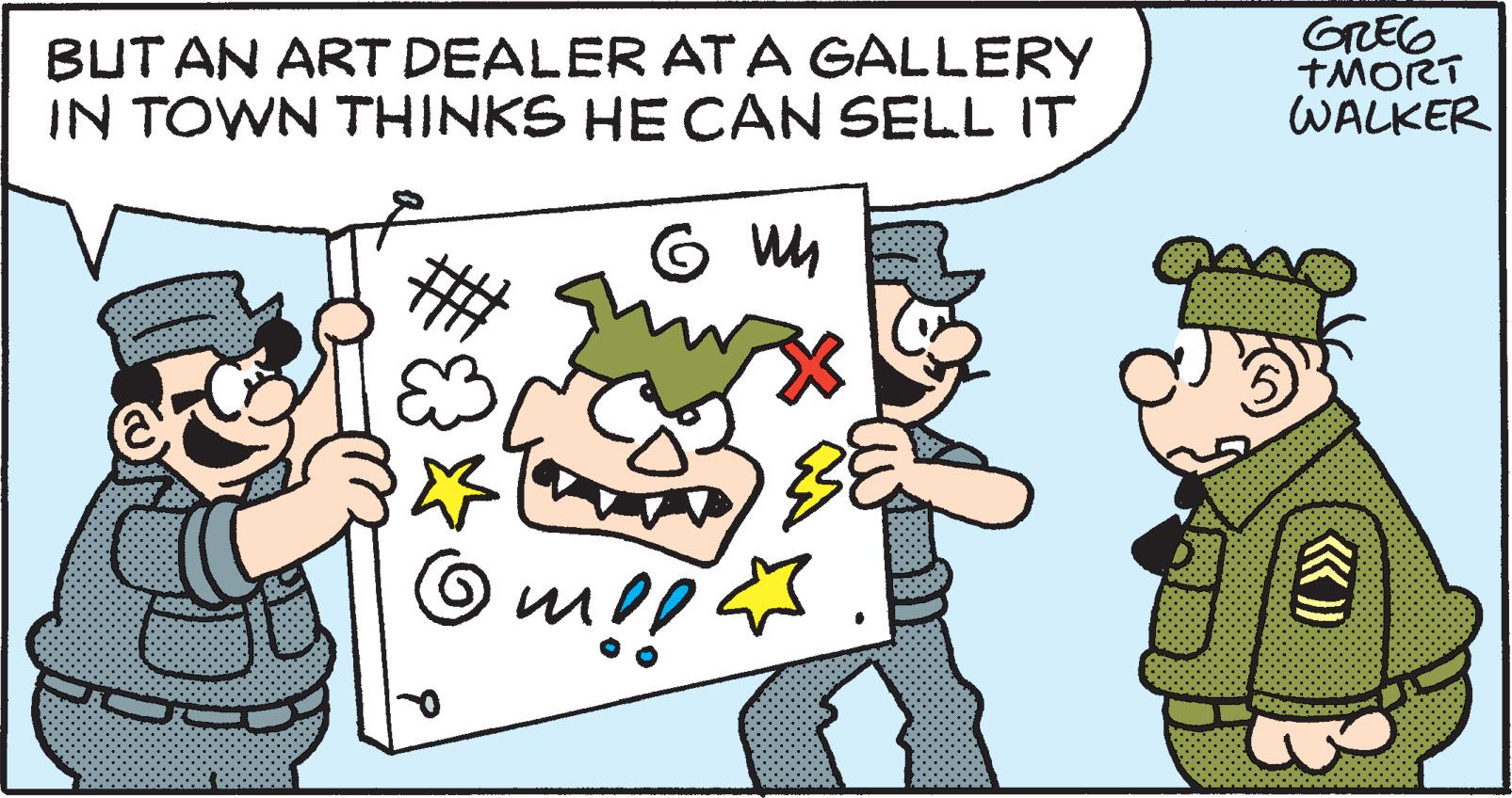 Interaction OCR: BUTAN ART DEALER AT A GALLERY IN TOWN THINKS HE CAN SELL IT GREG TMORT WALKER «) BUTAN ART DEALER AT A GALLERY IN TOWN THINKS HE CAN SELL IT GREG TMORT WALKER «)