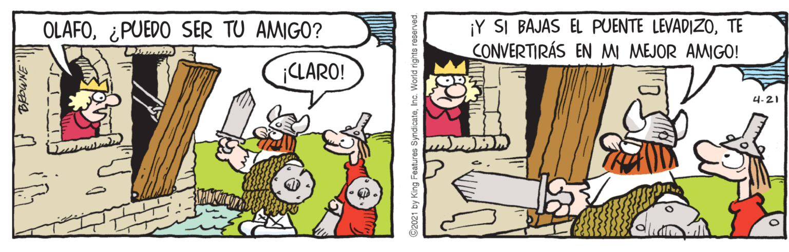 Mode of transport OCR: ¡Y SI BAJAS EL PUENTE LEVADIZOTE CONVERTIRÁS EN M MEJOR AMIGO! OLAFO¿PUEDO SER TU AMIGO? ¡CLARO! 4-21 ¡Y SI BAJAS EL PUENTE LEVADIZOTE CONVERTIRÁS EN M MEJOR AMIGO! OLAFO¿PUEDO SER TU AMIGO? ¡CLARO! 4-21