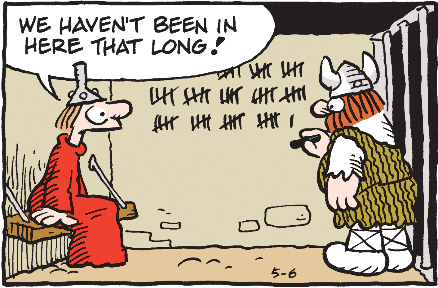 Mammal OCR: WE HAVEN'T BEEN IN HERE THAT LONG! 5-6 WE HAVEN'T BEEN IN HERE THAT LONG! 5-6