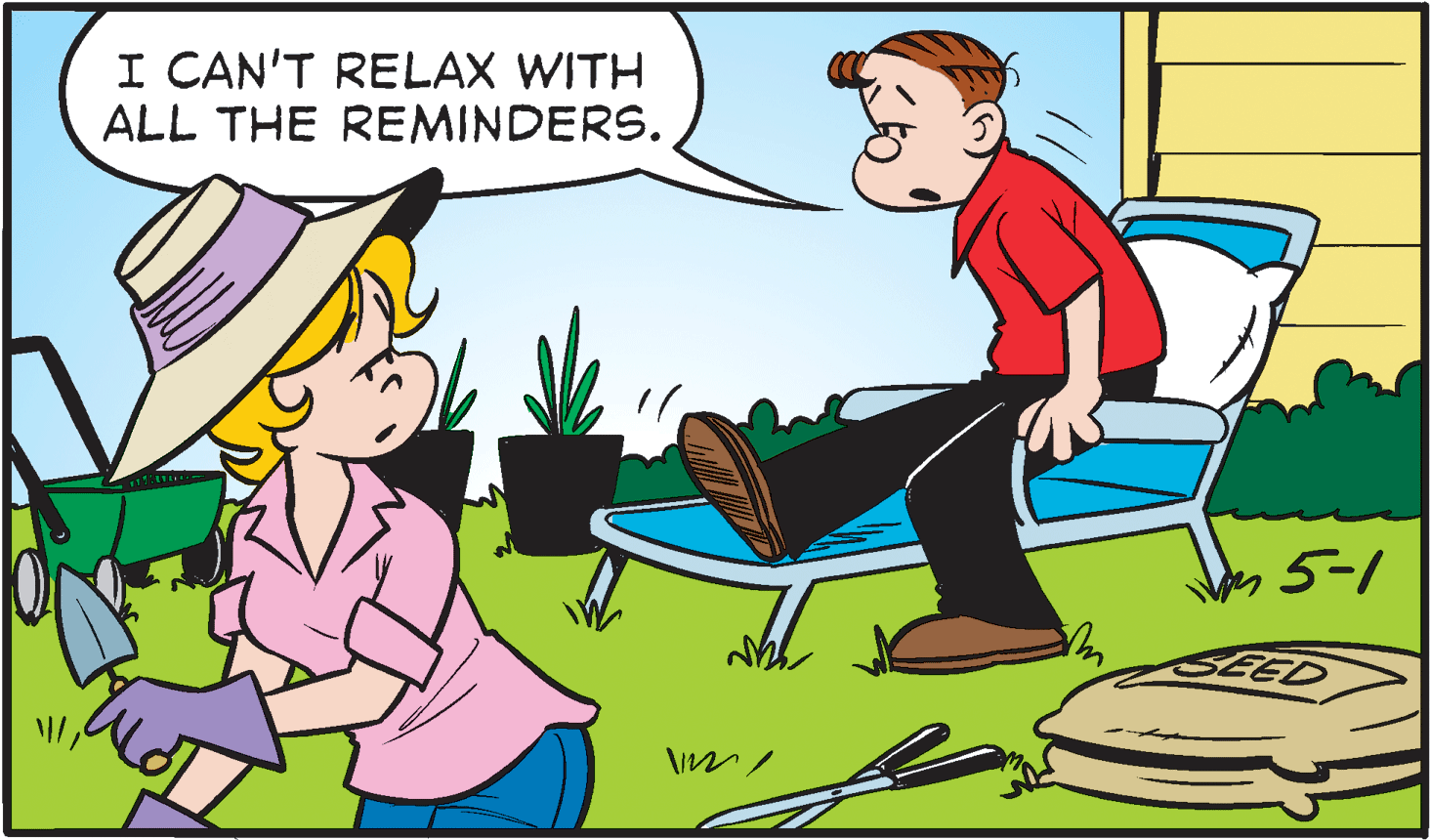 Adaptation OCR: I CAN'T RELAX WITH ALL THE REMINDERS. 5-1 SEED I CAN'T RELAX WITH ALL THE REMINDERS. 5-1 SEED