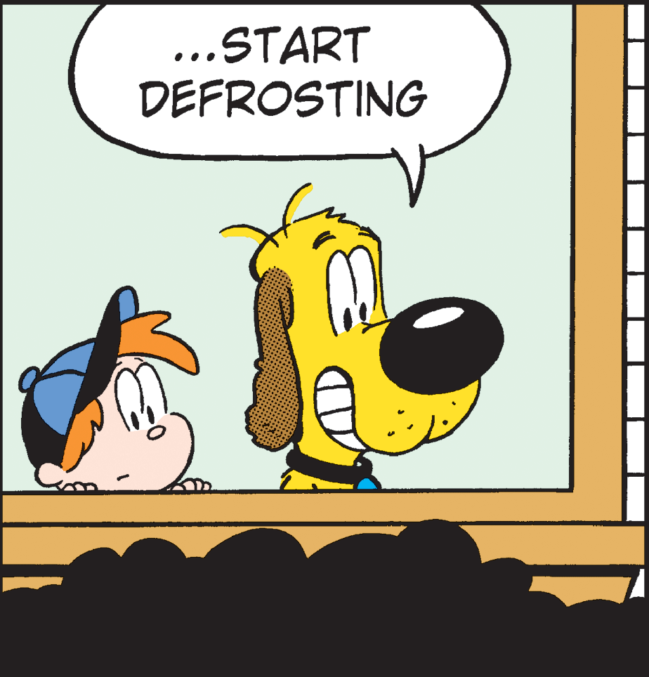 Happy OCR: ...START DEFROSTING ...START DEFROSTING