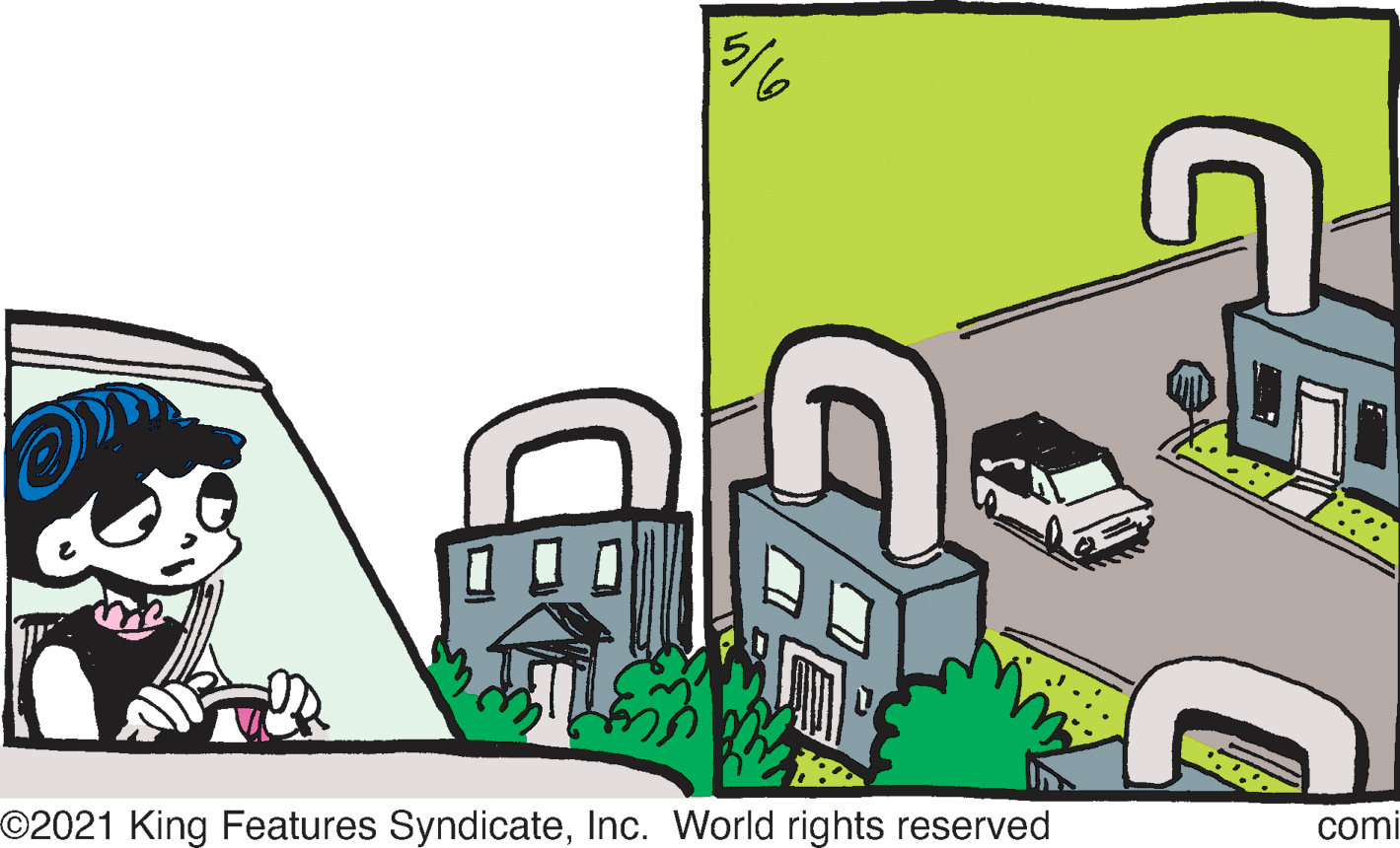 Urban design OCR: 9/6 comi O2021 King Features SyndicateInc. World rights reserved CE 9/6 comi O2021 King Features SyndicateInc. World rights reserved CE