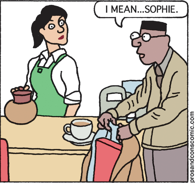 Finger OCR: I MEAN...SOPHIE. prosandconscomic.com I MEAN...SOPHIE. prosandconscomic.com