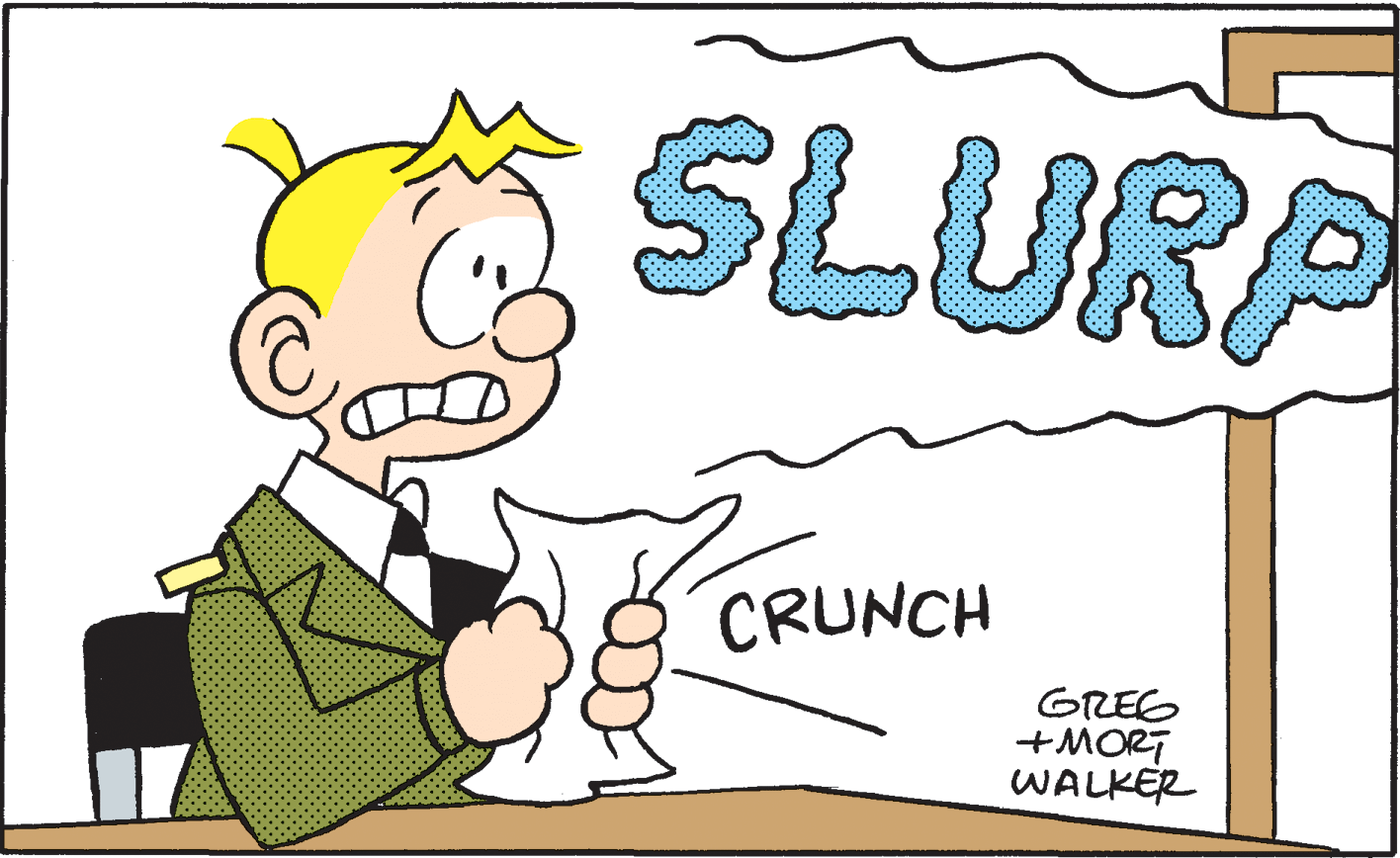 Mammal OCR: SLURP CRUNCH GRES +MORT WALKER SLURP CRUNCH GRES +MORT WALKER